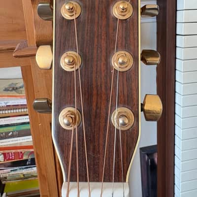 1980s Yamaha FG-400D – Made in Japan - Solid Top & Hard Case image 4