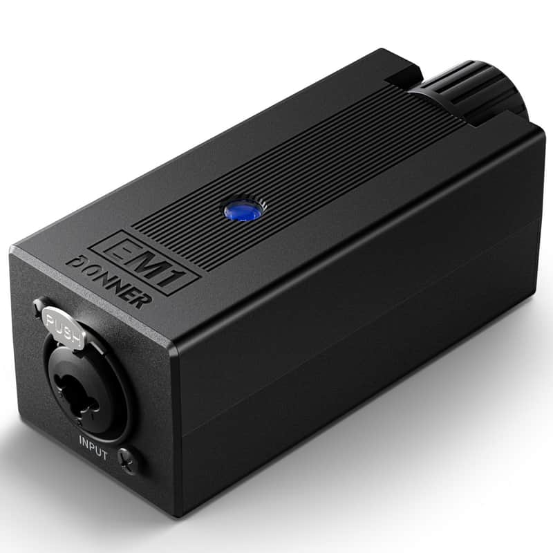 EM1 Headphone in-Ear Monitor Amplifier with XLR and TRS Input 3.5mm Jack by Donner image 1