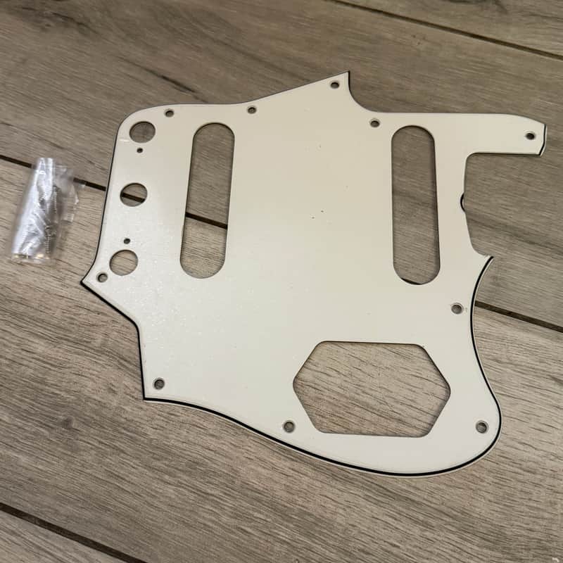 Fender American Original 60s Jaguar 3-Ply Eggshell White Pickguard American Vintage 65 USA Johnny Marr image 1