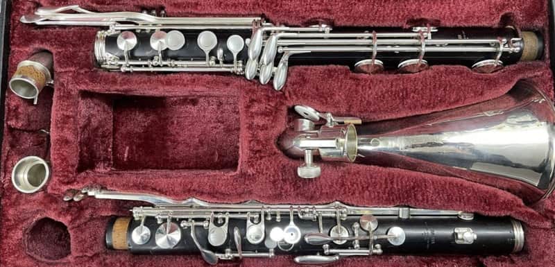 Professional Bass Clarinet Yamaha 621 - Silver plate image 1