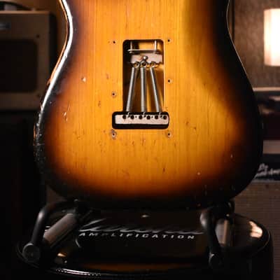 Immagine Fender Stratocaster 1955 - Sunburst - 4
