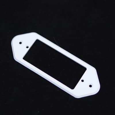 P90 Dog-ear to Mini Humbucker Pickup Adapter Ring ,1-Ply White