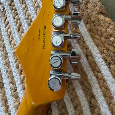 Fender Stratocaster Deluxe 2006-2008 - Faded Black Burst Nitrocellulose image 10