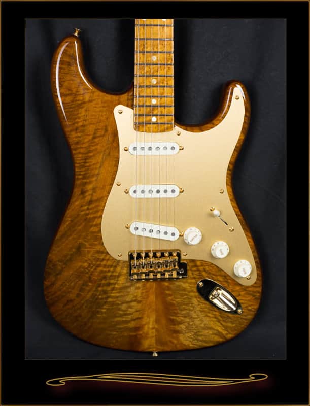 Fender Custom Shop Artisan Claro Walnut Stratocaster Natural image 1