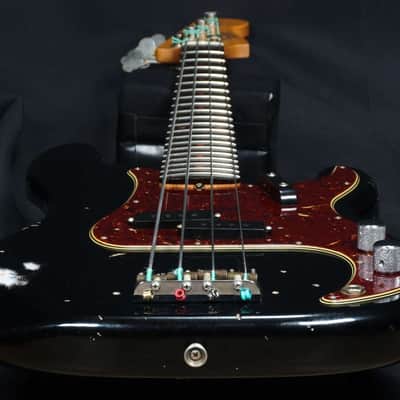 FENDER CUSTOM SHOP 2023 Limited Edition 1962 Precision Bass Relic -2023- Aged Black [CZ576082] (04/15) image 2