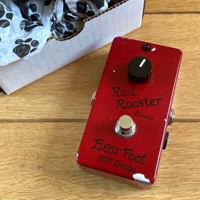 Reverb.com listing, price, conditions, and images for bearfoot-fx-red-rooster-booster