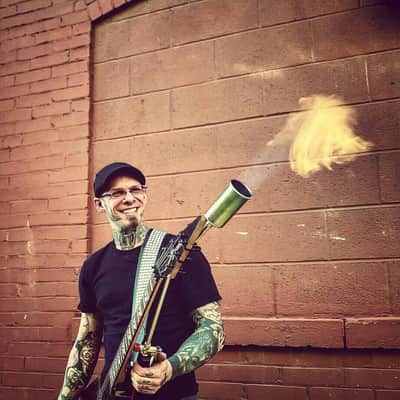 Burny  Fernandes  Flamethrowing Vortex  90's  Black Bild 8