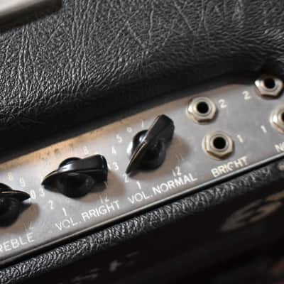 1959 Fender Bassman 5F6-A 4x10 Combo Modified Black Tolex Pre-CBS image 11