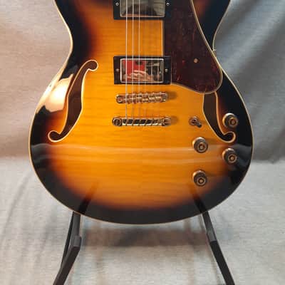 Ibanez AS93FM-AYS Antique Yellow Sunburst image 2