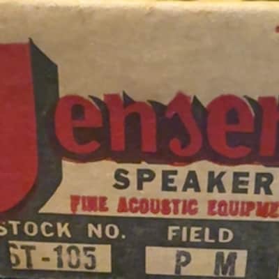 1953 Jensen P5X Alnico 5 5" Speaker in Vintage 7" Sealed Desktop Guitar Cabinet – 4Ω image 5
