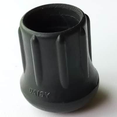 Rogers 1" Big R Spur Daisy Rubber Foot 1.5" Deep Vintage 70s Memriloc Bass Drum image 1