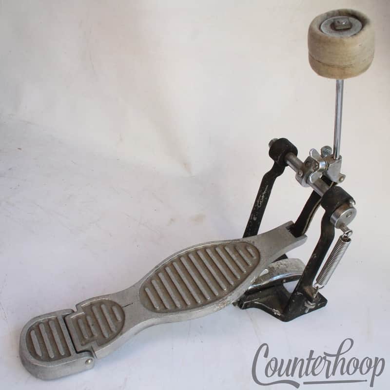 *Pearl Bass Drum Pedal Made In Japan Vintage 60s Single-Spring +Beater MIJ* image 1