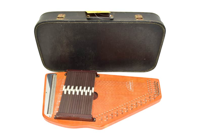 Oscar Schmidt 15-Chord Autoharp w/ Case & Book image 1