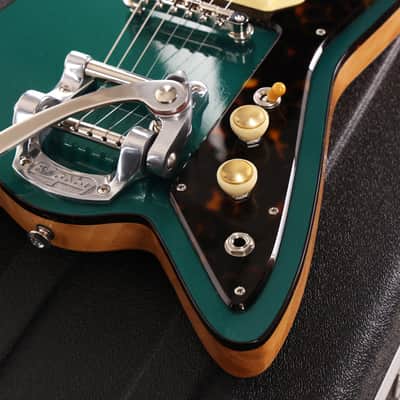 Fab Guitars Cadillac P-90’s Sherwood Green Used image 10