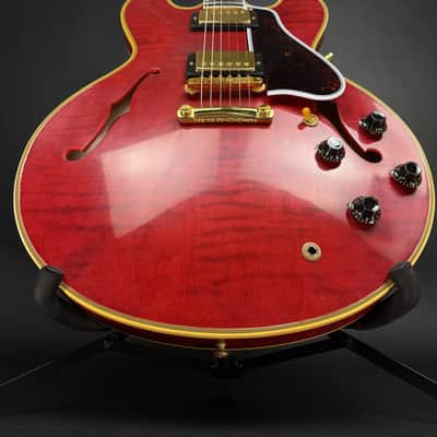 Gibson Custom Limited Edition 1960 ES-355 Reissue Figured Light Aged - Sixties Cherry Gold Hardware image 3