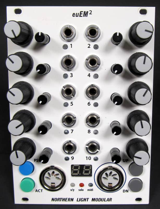 Northern Light Modular emEM2.3 Eurorack Universal CV to MIDI Converter VGC image 1
