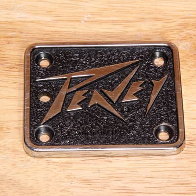 Peavey T-60 Electric Guitar Vintage Neck Back Plate T-40 Bass Neckplate image 2