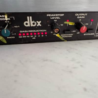 dbx 166 2-Channel Dynamics Processor 1980s - Black image 3