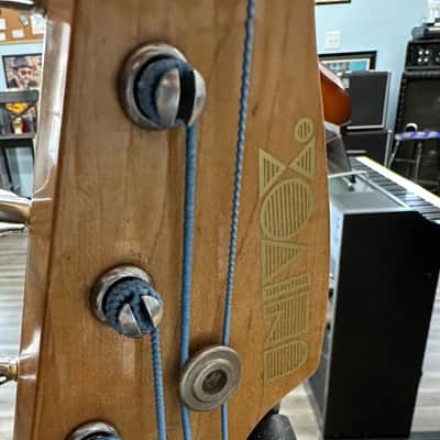 Univox Tele bass 1970s - Sunburst image 8