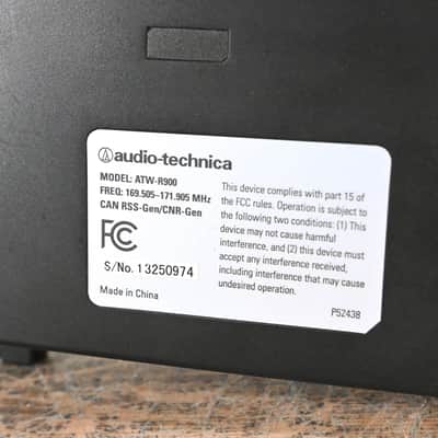 Audio-Technica ATW-901 System 9 VHF Wireless System (NO POWER SUPPLY) CG008W6 image 9