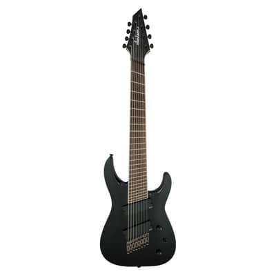 Used Jackson X Series Soloist Arch Top SLAT8 8-String MS - Gloss Black image 2