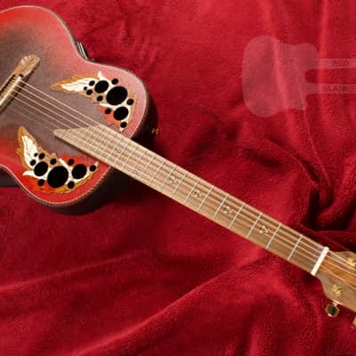 Ovation Adamas 1687GT-2 Deep Bowl Reverse Red Burst 2022 image 4