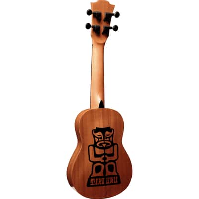 LAG Soprano Slim Arched Back Electro Ukulele With Case Bild 3