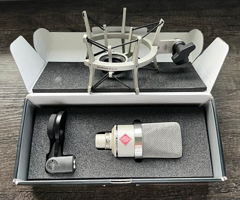 Neumann TLM 102 Studio Set Bundle with Shock Mount + SG2 Swivel 2026 - Nickel image 1