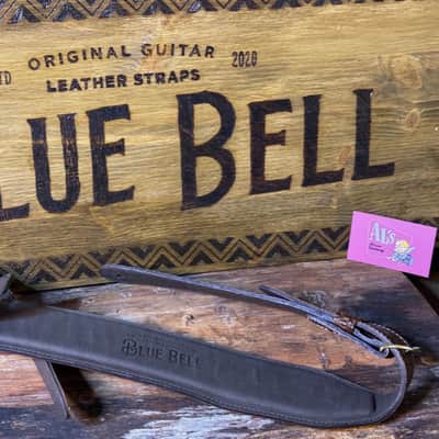 Blue Bell Straps ZOZO 73 ARTISAN FADED BROWN “ ONE OF A KIND “ Custom Shop for Al’s Music Factory image 3