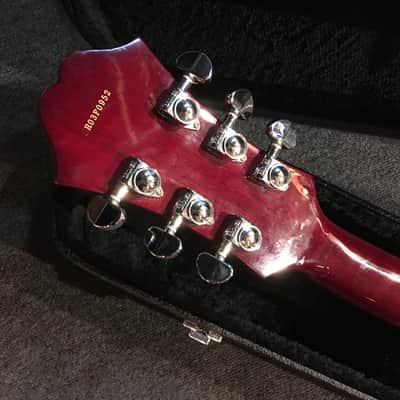 No.071825 Epiphone Dot Cherry Made at the Peerless factory Maintained EX + + + image 10