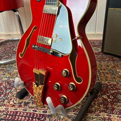 Ibanez GB10SEFM-SRR George Benson Signature 2026 - Sapphire Red image 9