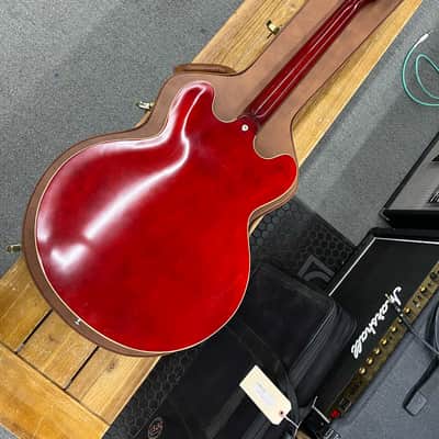 Gibson ES-335 Dot Memphis 2013 - Satin Red W/ Gibson Case image 18