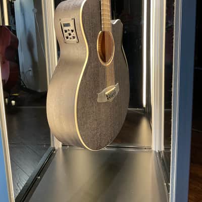 Tanglewood TWBB-SFCE-12 Blackbird 12-String Cutaway with Electronics 2020s - Smokestack Black image 10