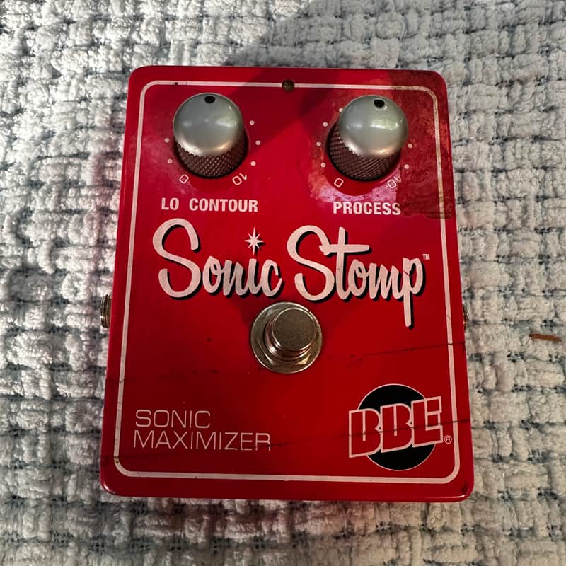 BBE Sonic Stomp Sonic Maximizer 2010s - Red image 1