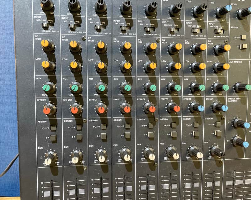 Tascam M-108 Vintage Analog Mixer 12ch 8bus | Reverb