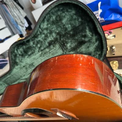 Yamaha FG-180 Jumbo Dreadnought - Nippon Gakki Red Label Japan - Freshly Serviced - Neck Reset / Nut / Saddle - Relic image 14