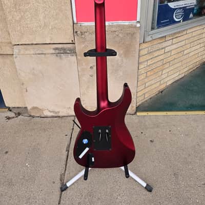 ESP LTD M-1000 2025 - Candy Apple Red Satin image 6