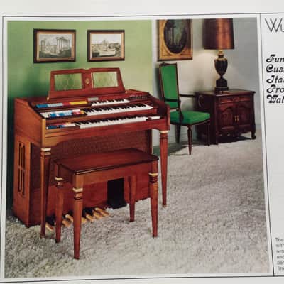 Vintage Wurlitzer Organ catalog, early 1970s? image 5