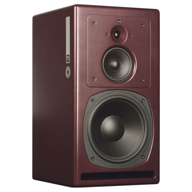 1 PSI Audio Active 25-M Red Studio Monitor image 1