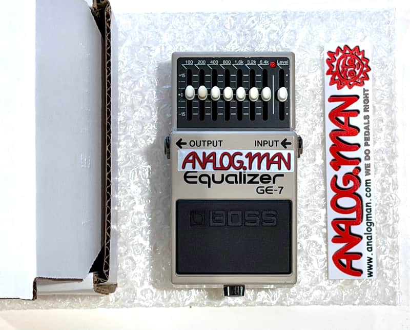 Analogman Boss GE-7 Equalizer with Mod | Reverb