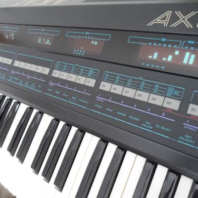 Akai AX80 Synthesizer 1980s - Black