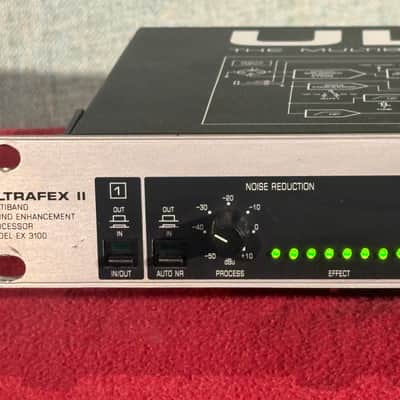 Behringer Ultrafex II EX3100 2-Channel Multiband Sound Enhancement Processor 1990s - Black / Silver Bild 6