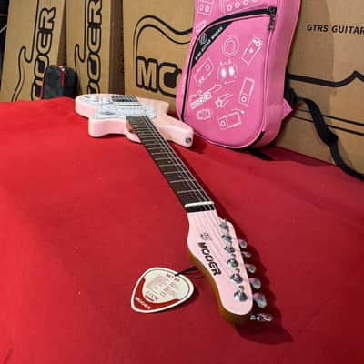 Mooer Guitars MLT10 (Travel/ Short Scale) CANDY PINK 2025 Super Light 2,5Kg image 11