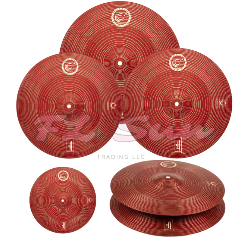 Ephesus Cymbals 5pc 16" - 18" Crash / 20" Ride / 10" Splash / 14" Hi-Hat Cymbal Set image 1