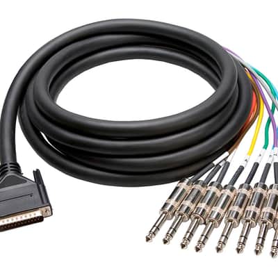 Hosa DTP-803 8-Channel 1/4" TRS to DB25 Balanced Snake - 3M image 2