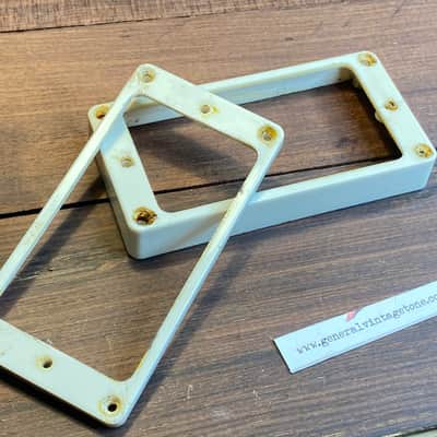 General Vintage Tone  1959 Humbucker Rings PAF butyrate M69 Aged the burst holy grails !  Porcelain image 3