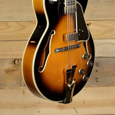 Ibanez George Benson GB10 Hollowbody Guitar Brown Sunburst w/ Case image 1