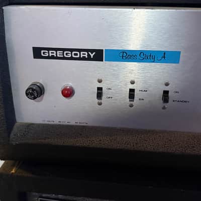 1967 Gregory Bass Sixty A - Vintage bass amp - USA image 2