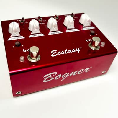 Bogner Ecstasy Red Overdrive w/ Boost 2010s Red image 1