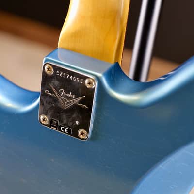Fender 1964 Jaguar Journeyman Relic 3A Rosewood Fingerboard Faded Aged Lake Placid Blue image 14